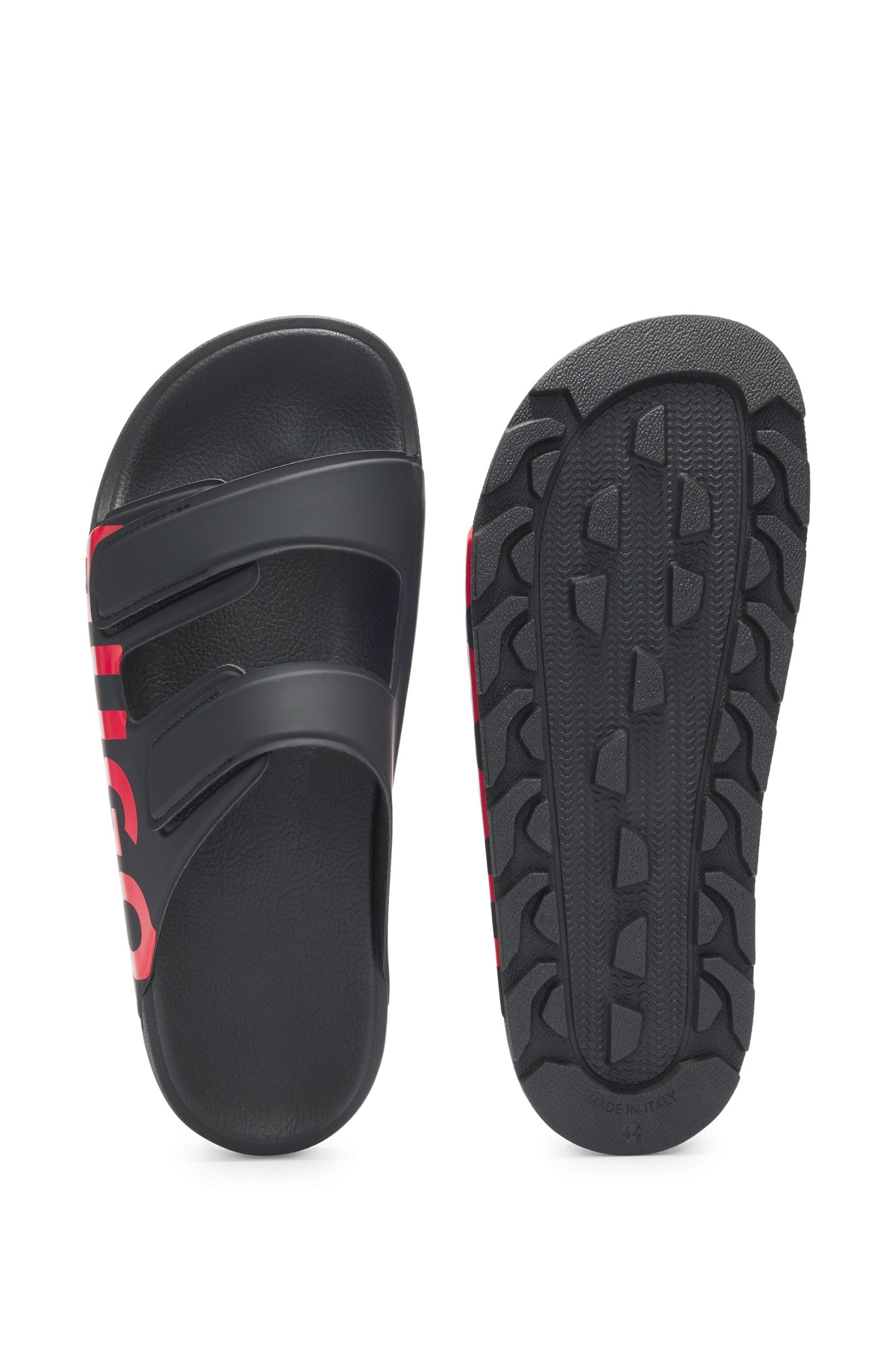 HUGO Evander_Sand Badepantolette Sommerschuh, Strandschuh, Schlappen günstig online kaufen