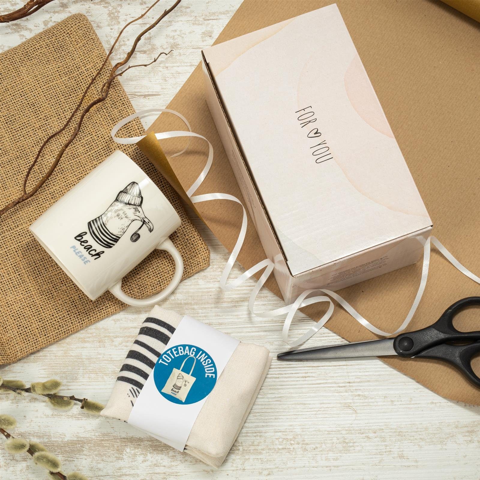 ILP Becher Geschenkset Tasche & für und Geschenkideen Frauen Becher, Männer