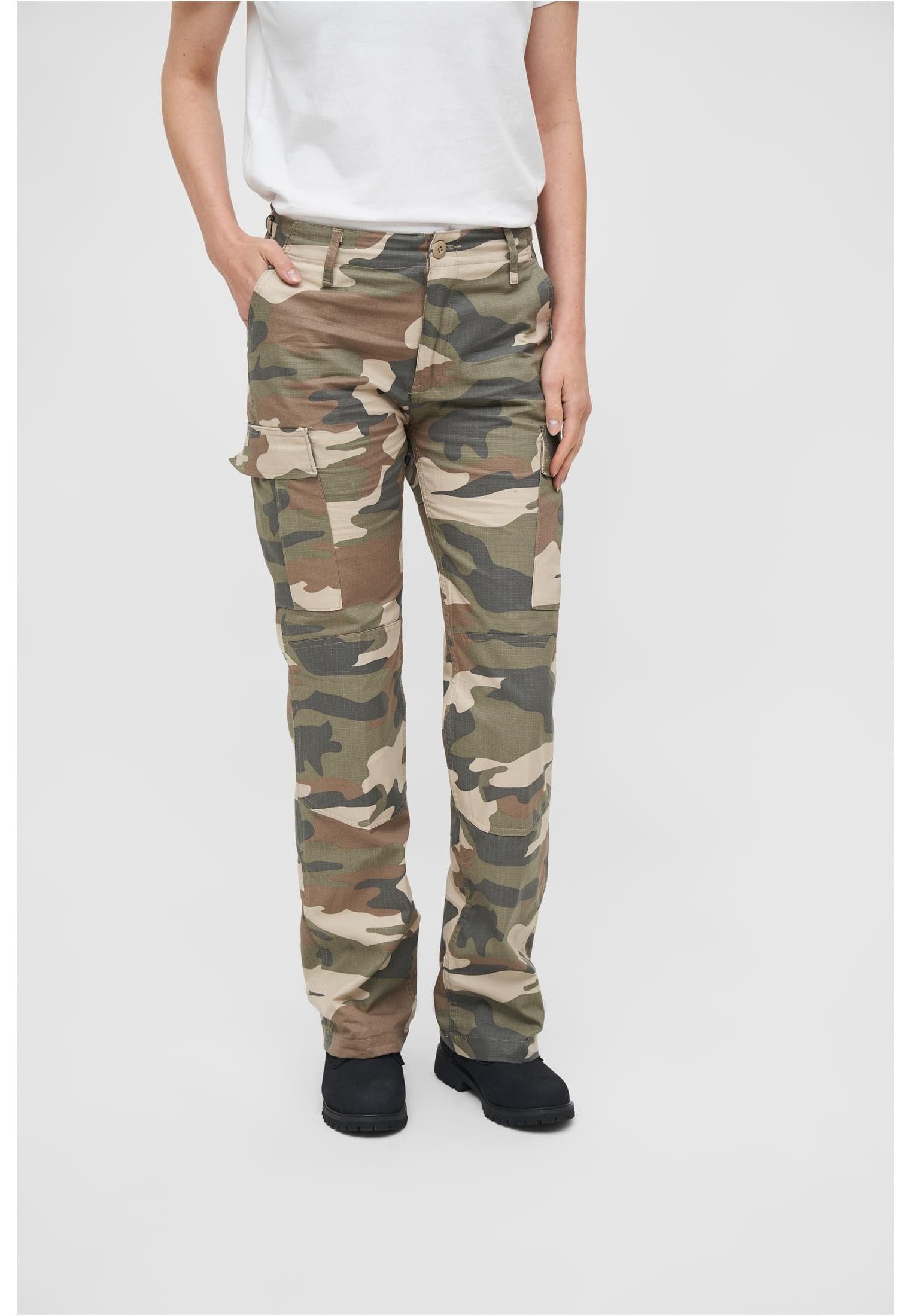 Brandit Cargohose light Trouser (1-tlg) Damen Ripstop BDU woodland Ladies