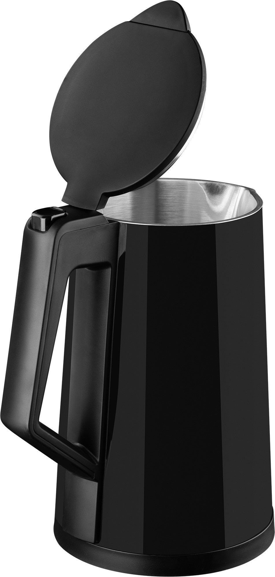 ECG Wasserkocher RK 1893 Digitouch Black, 1,7 l, 2200 W, 5 Temperaturmodi, Hochwertige STRIX-Technologie