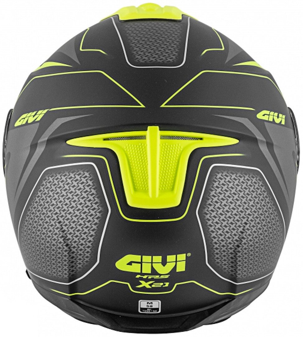 GIVI Motorradhelm X.21 Challenger Shiver Klapphelm, Sonnenvisier, Pinlock, Klapphelm, Herausnehmbares Innenfutter