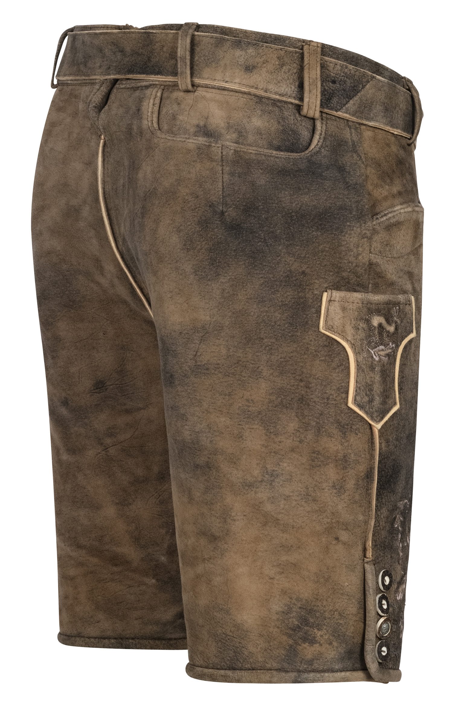 Nübler Trachtenlederhose Lederhose Beneditto in Rum von Nübler günstig online kaufen