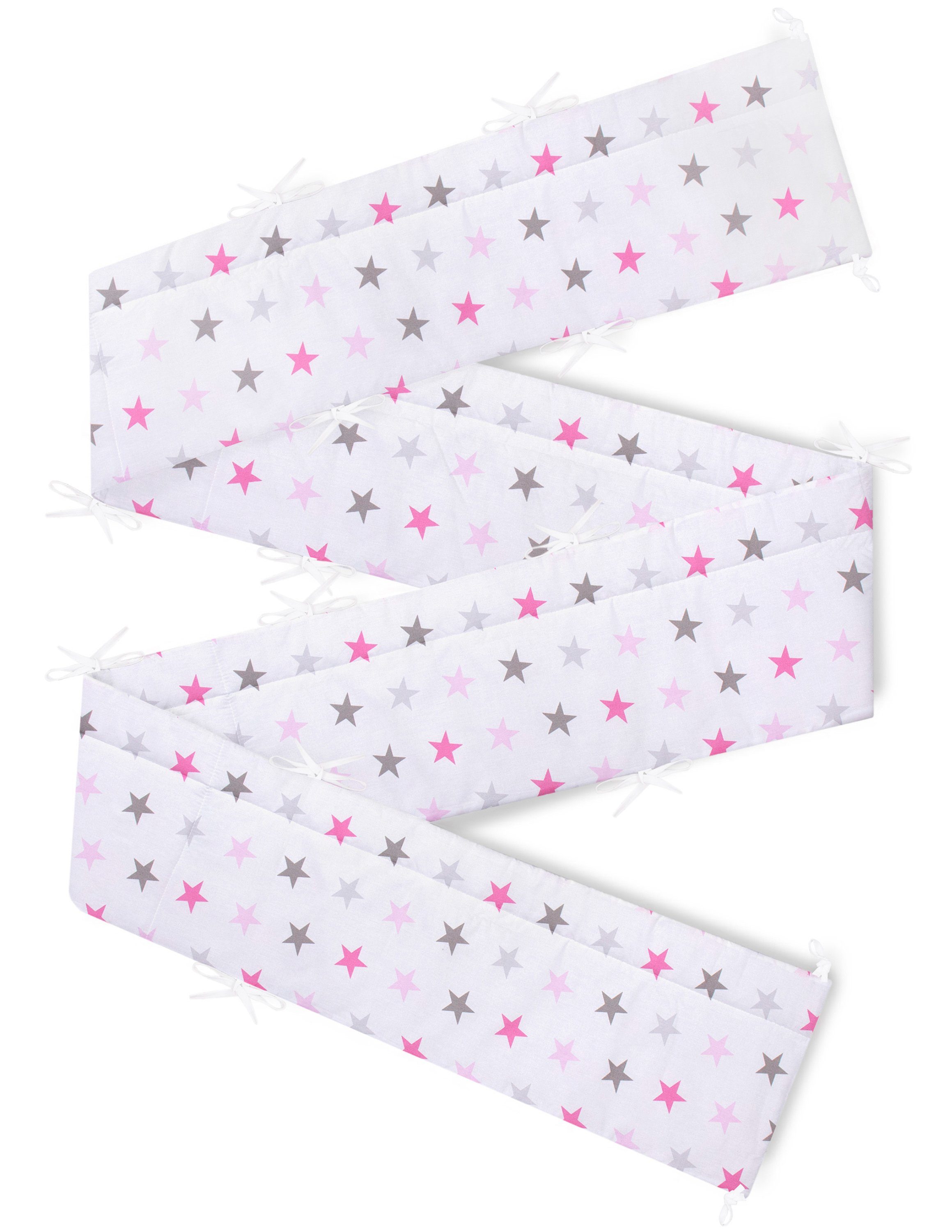 Amilian Bettnestchen Bettumrandung 420x30 cm für günstig online kaufen