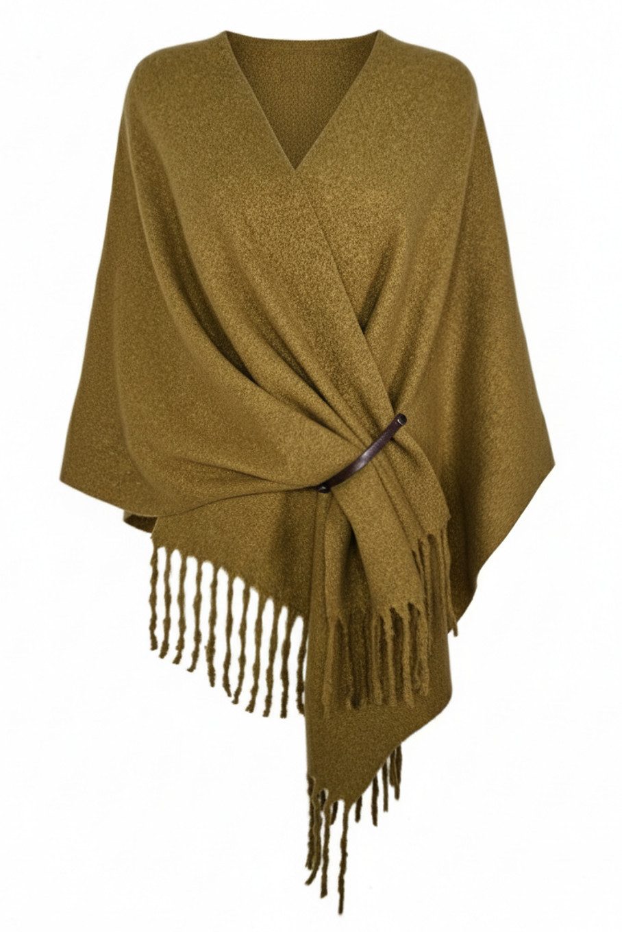 dy_mode Strickponcho 3-in-1 Damen Poncho, Umhang, Stola & Winterschal mit F günstig online kaufen