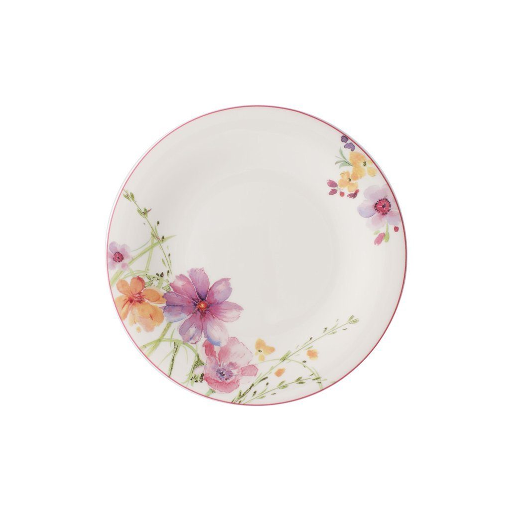 Villeroy & Boch Frühstücksteller Mariefleur Frühstücksteller, (1 St), Premium Porcelain, mikrow.- & spülm.sicher, Made in Germany