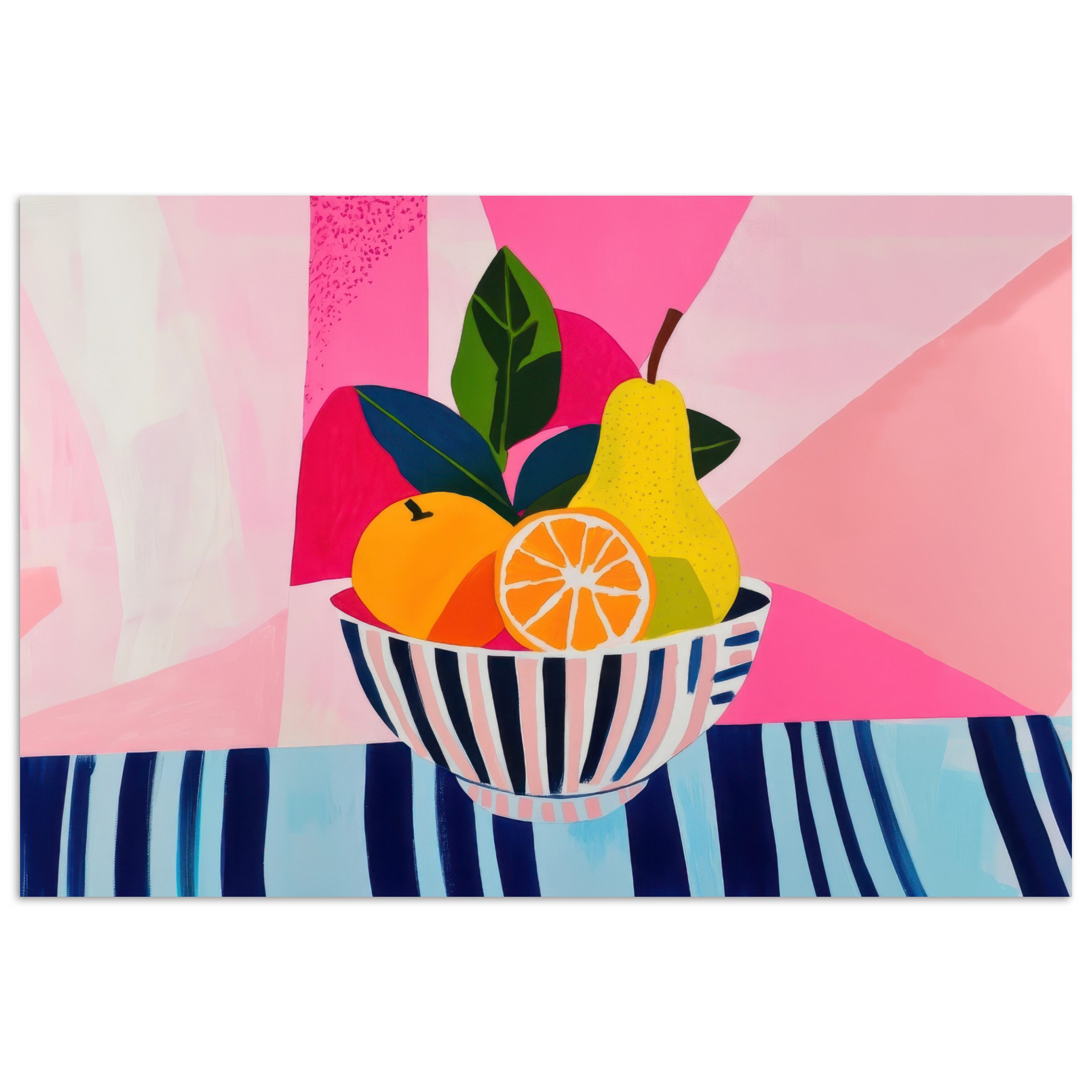 Obst - Abstrakter Hintergrund - Rosa