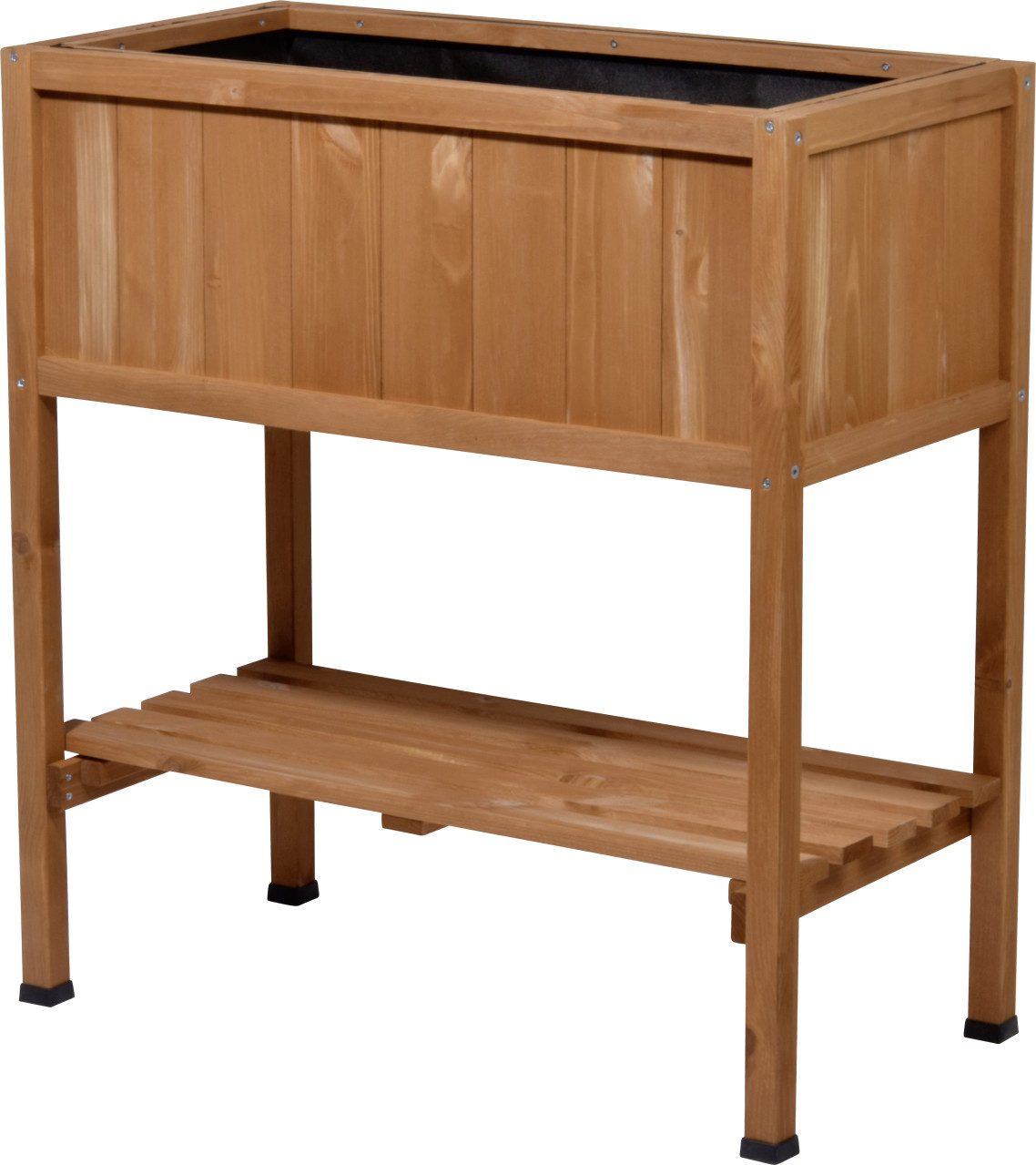 dobar Hochbeet Dobar Hochbeet mit Ablage, braun