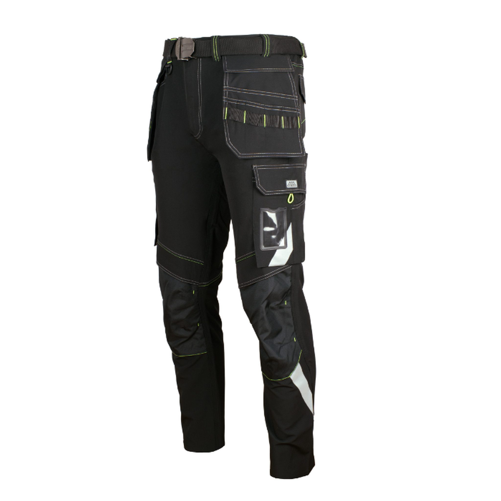 Artmas Arbeitshose CLASSIC 4 Dynamic Black Hose mit Bund Sicherheitshose Schwarz