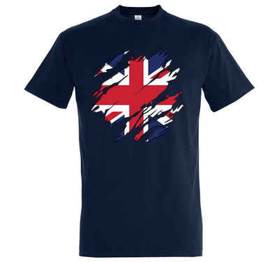 Youth Designz T-Shirt England Britain Herren Shirt mit trendigem Frontprint