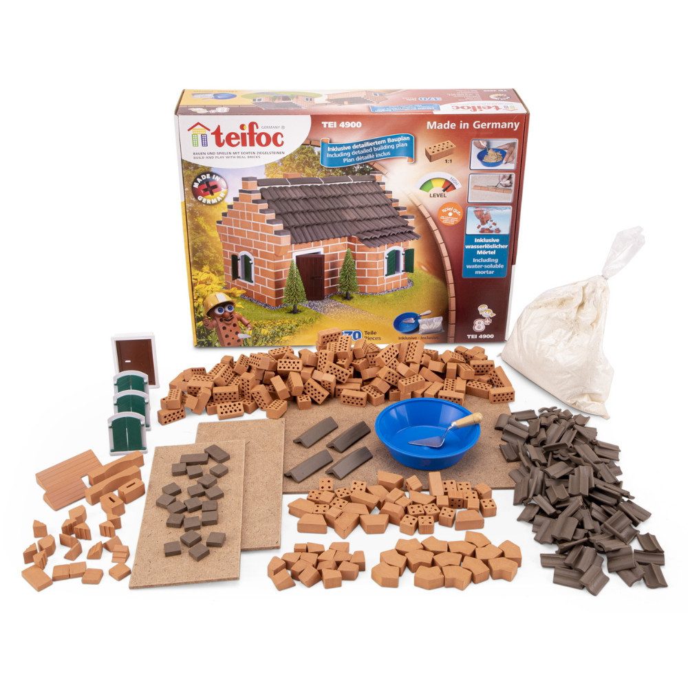 teifoc Historisches Haus Steinbaukasten, (360 St), Konstruktionsspielzeug, Made in Germany