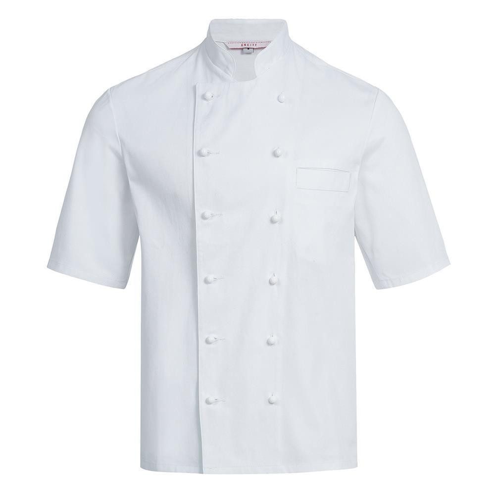 GREIFF Kochjacke Greiff GASTRO MODA Cuisine Herren Basic-Kochjacke Kurzarm günstig online kaufen