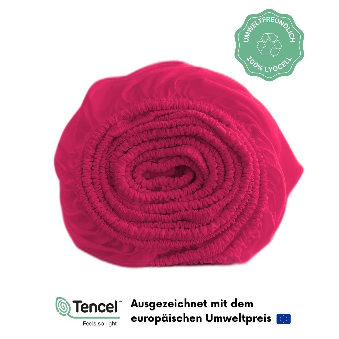 COZY HEAVEN Spannbettlaken Luxus Lyocell Spannbettlaken, günstig online kaufen