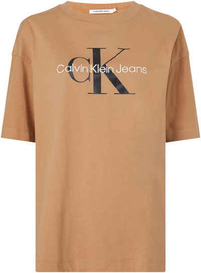Calvin Klein Jeans Oversize-Shirt »ICONIC MONOLOGO TEE« mit Calvin Klein Jeans Schriftzug in 3D-Optik