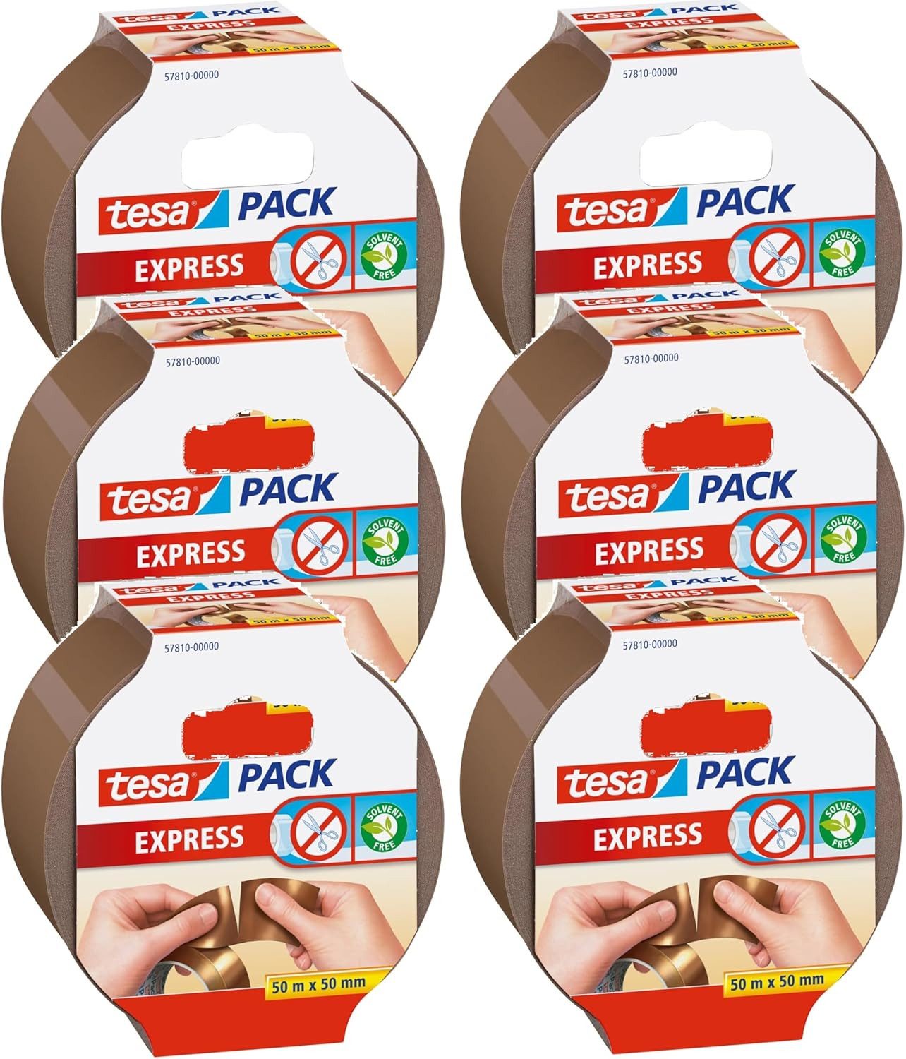tesa Paket-Klebeband tesa Pack Express (6-St)