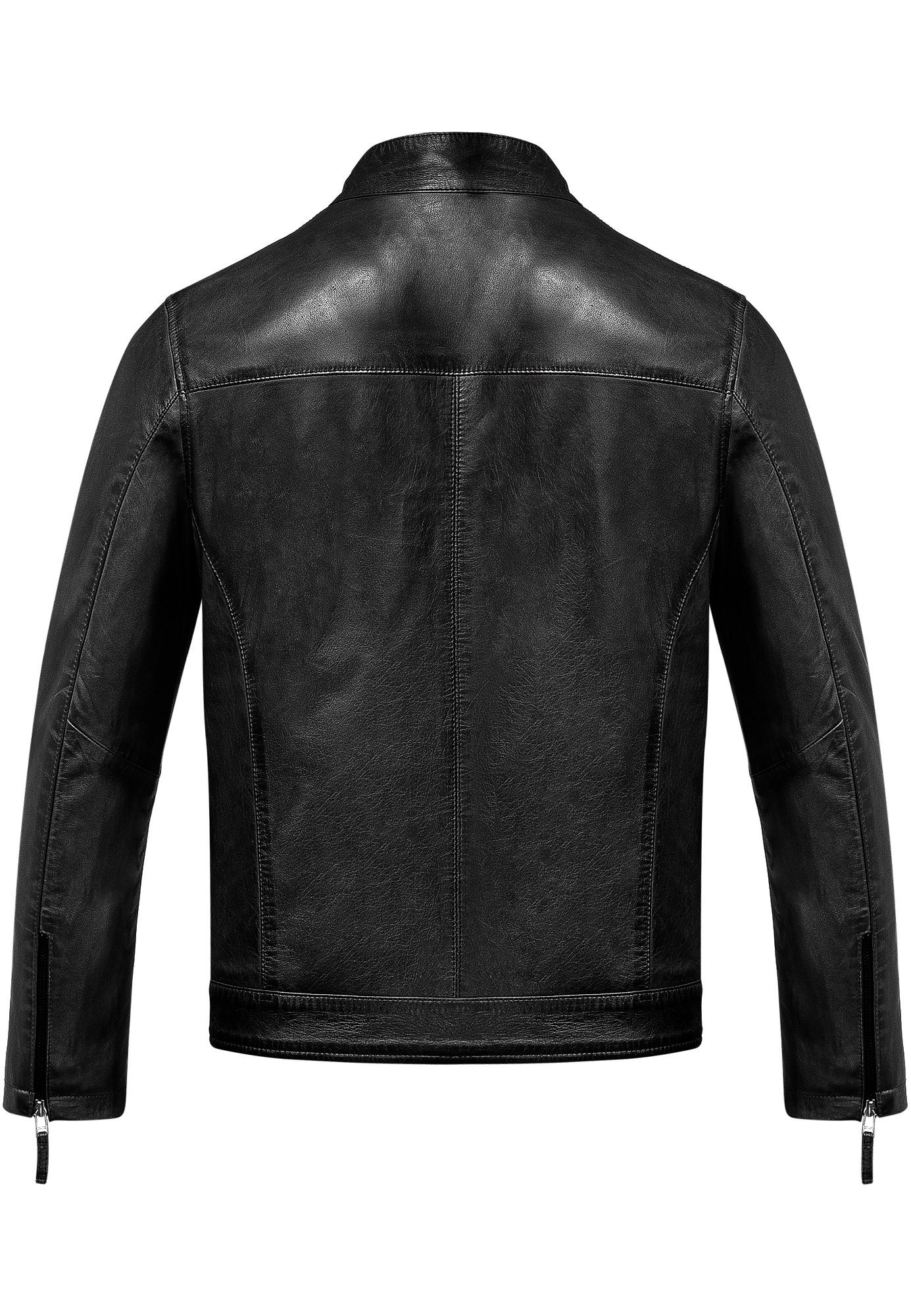 Amaci&Sons Lederjacke CICERO Lederjacke Echtleder Herren Biker Zipper Jacke günstig online kaufen