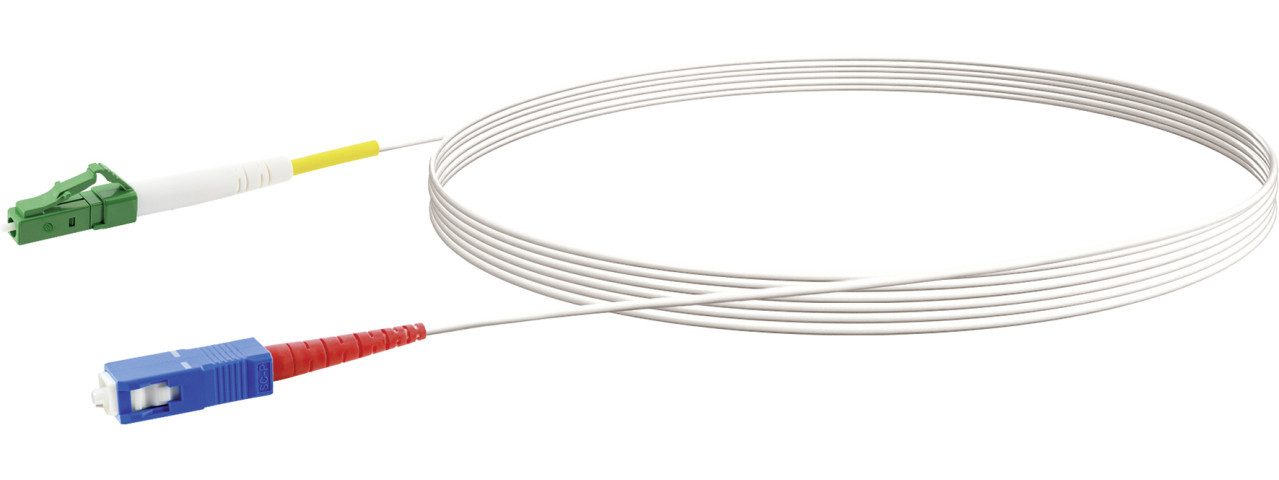 Schwaiger Schwaiger Glasfaser-Netzwerkkabel LC/APC-SC/UPC 5 Glasfaserkabel