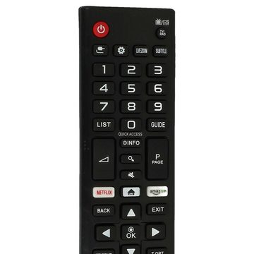 vhbw passend für LG 49LK6100PLB TV, Video Audio & Konsole Fernbedienung