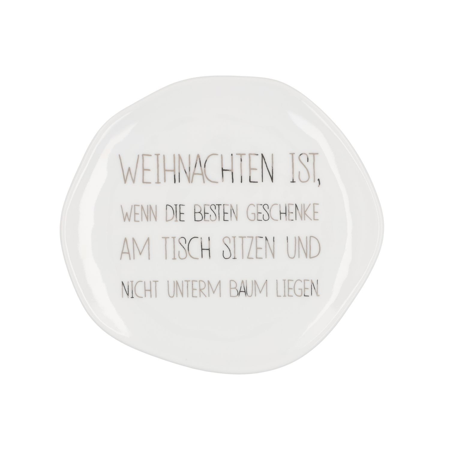 Räder Design Тарелки Weihnachten ist ...