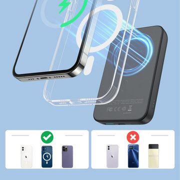 JOYROOM Power Bank Schnellladung für iPhone für MagSafe Schwarz Powerbank (1 St)