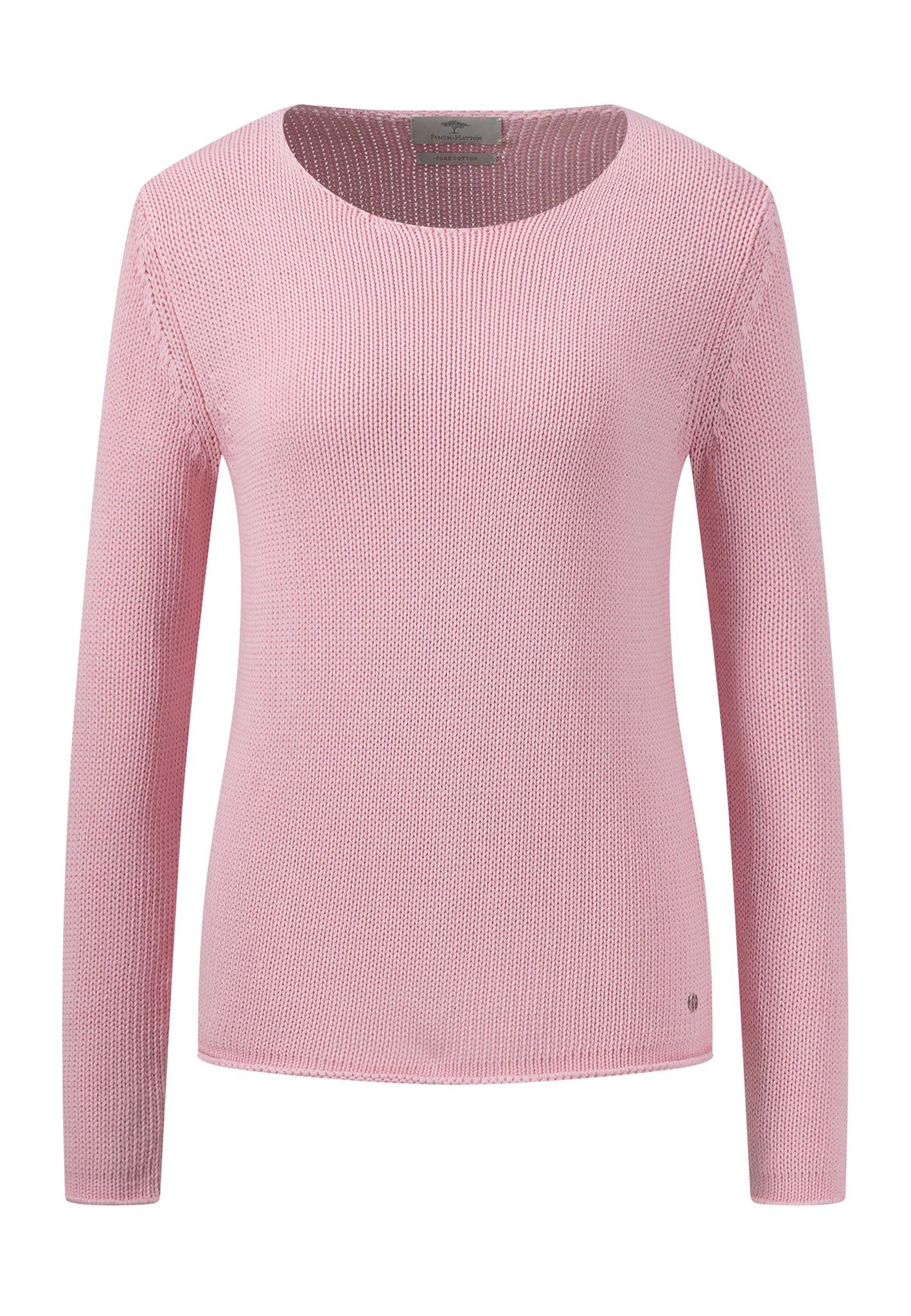 FYNCH-HATTON Strickpullover mit Niete an der günstig online kaufen