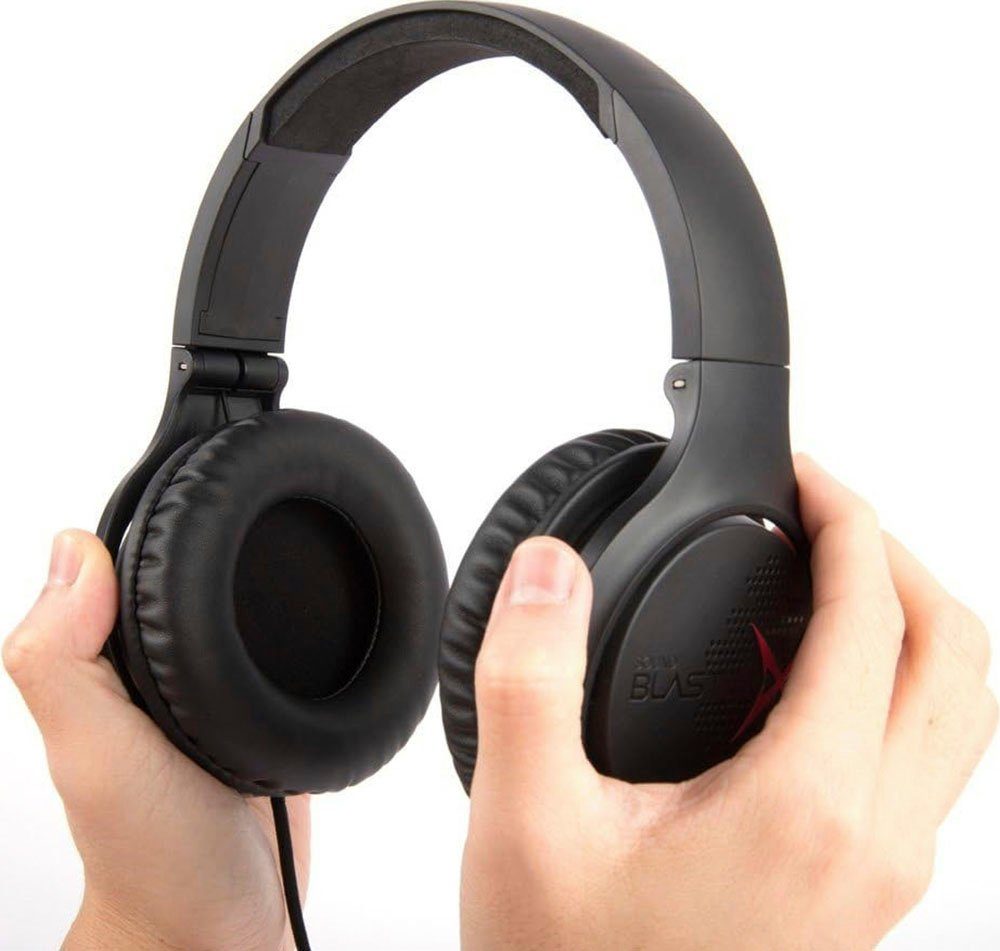 Creative Sound BlasterX abnehmbar, und (Mikrofon H3 PS4 Rauschunterdrückung, für PC, One) XBOX Gaming-Headset