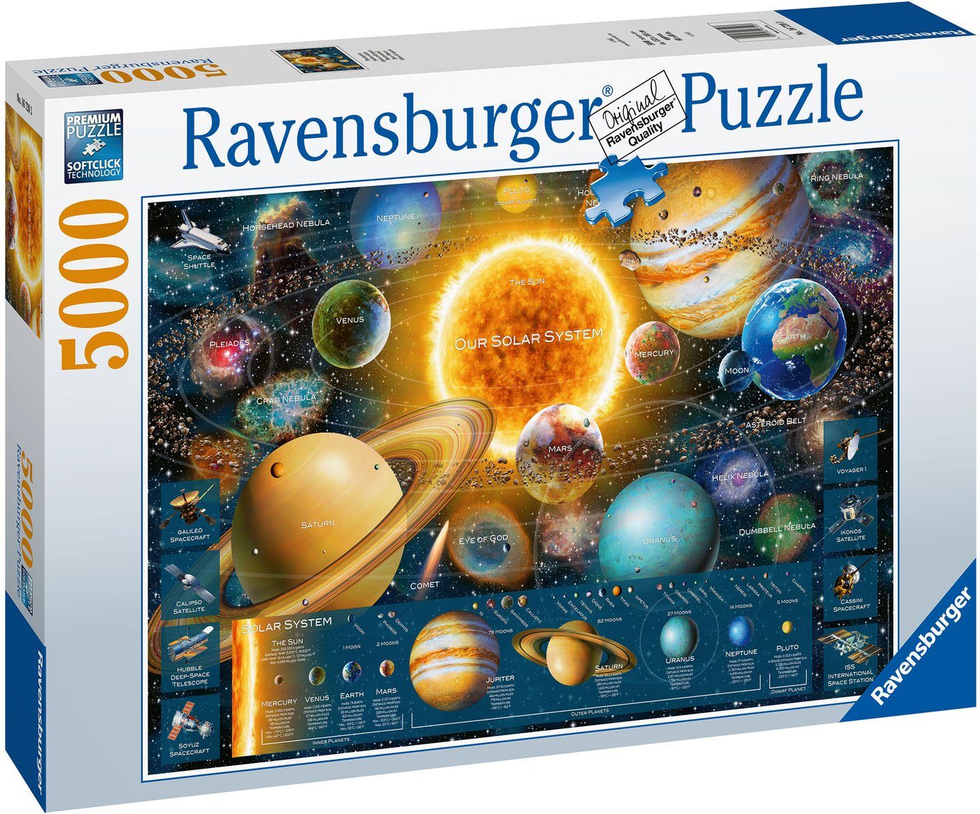 Ravensburger Puzzle Planetensystem, 5000 Puzzleteile, Made günstig online kaufen