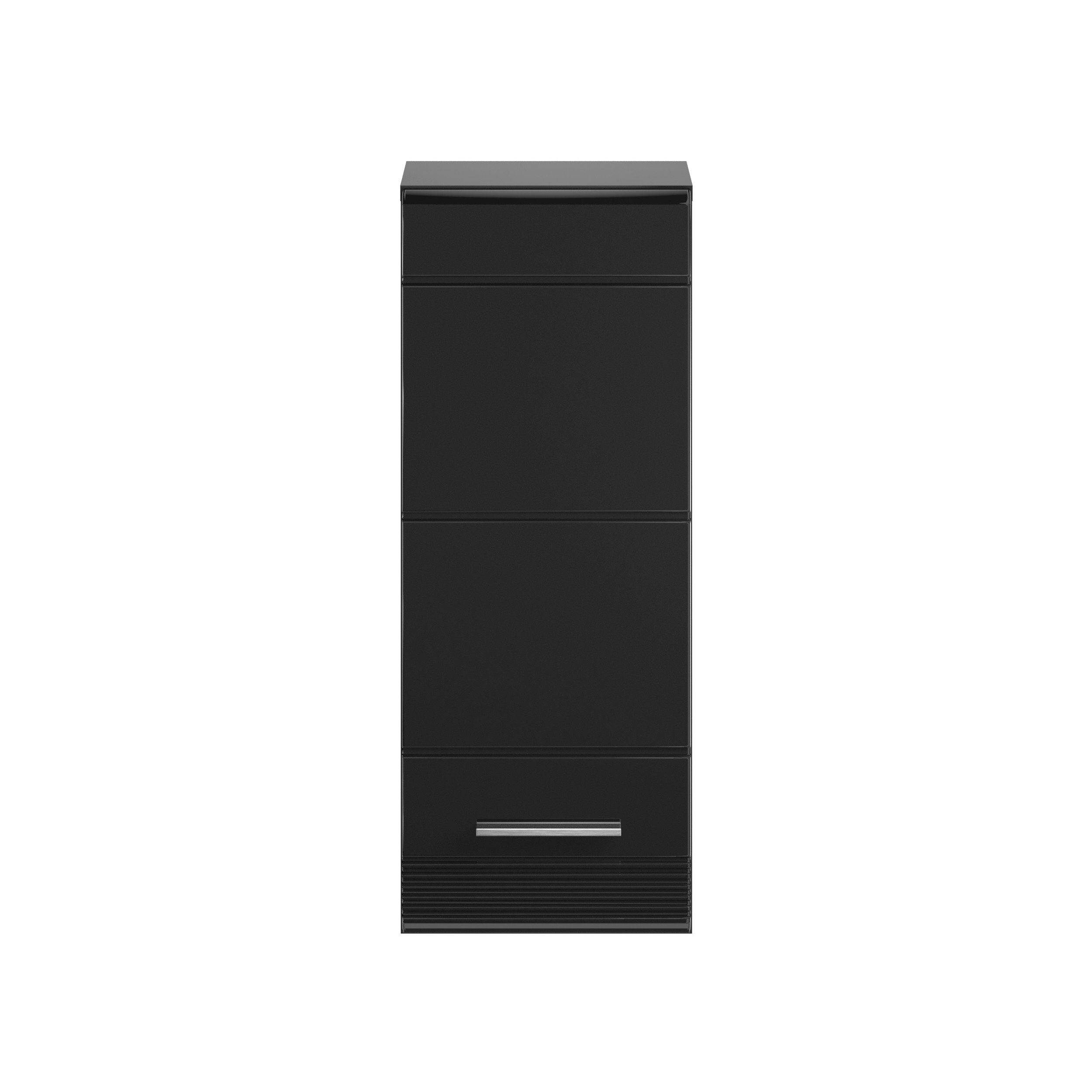 xonox.home Hängeschrank Linus Schwarz Nachbildung Hochglanz günstig online kaufen