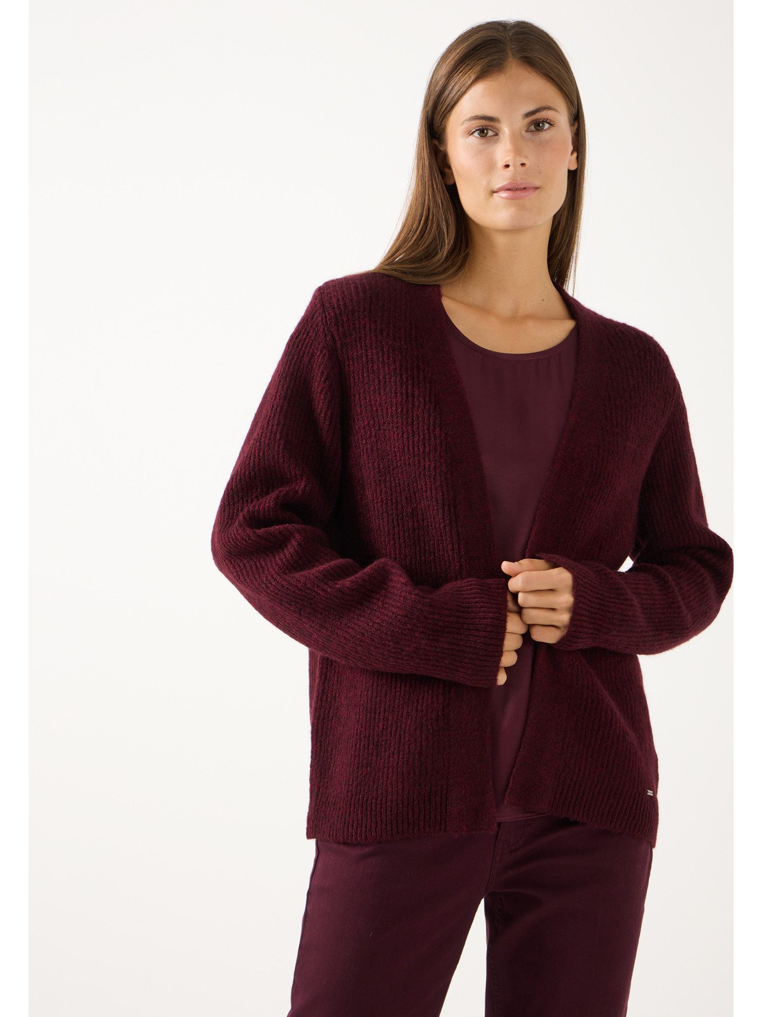 MORE&MORE Strickjacke flauschig weiche Strickjacke