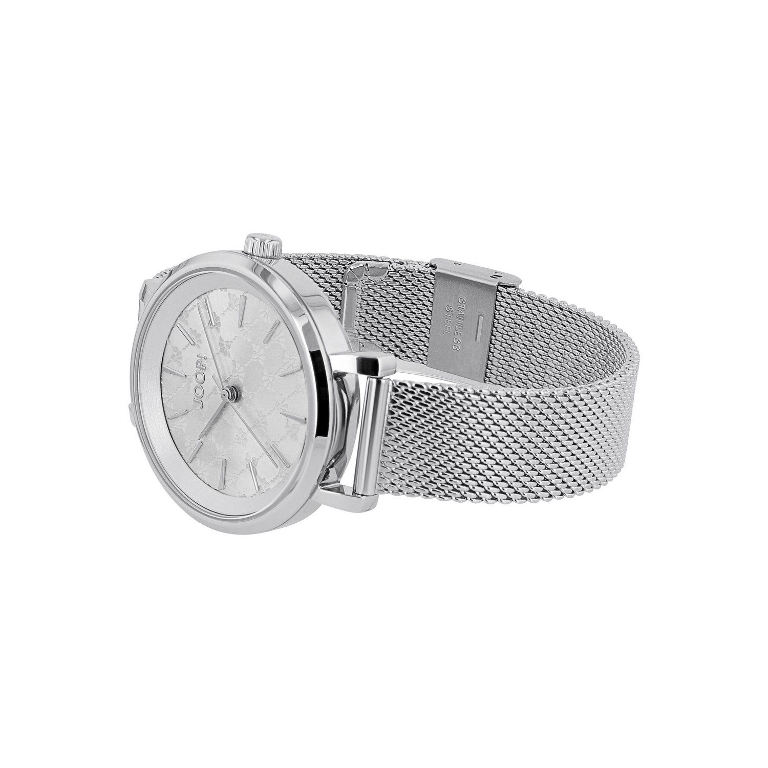 JOOP! Quarzuhr 2040159, Armbanduhr, Damenuhr, Edelstahlarmband, analog