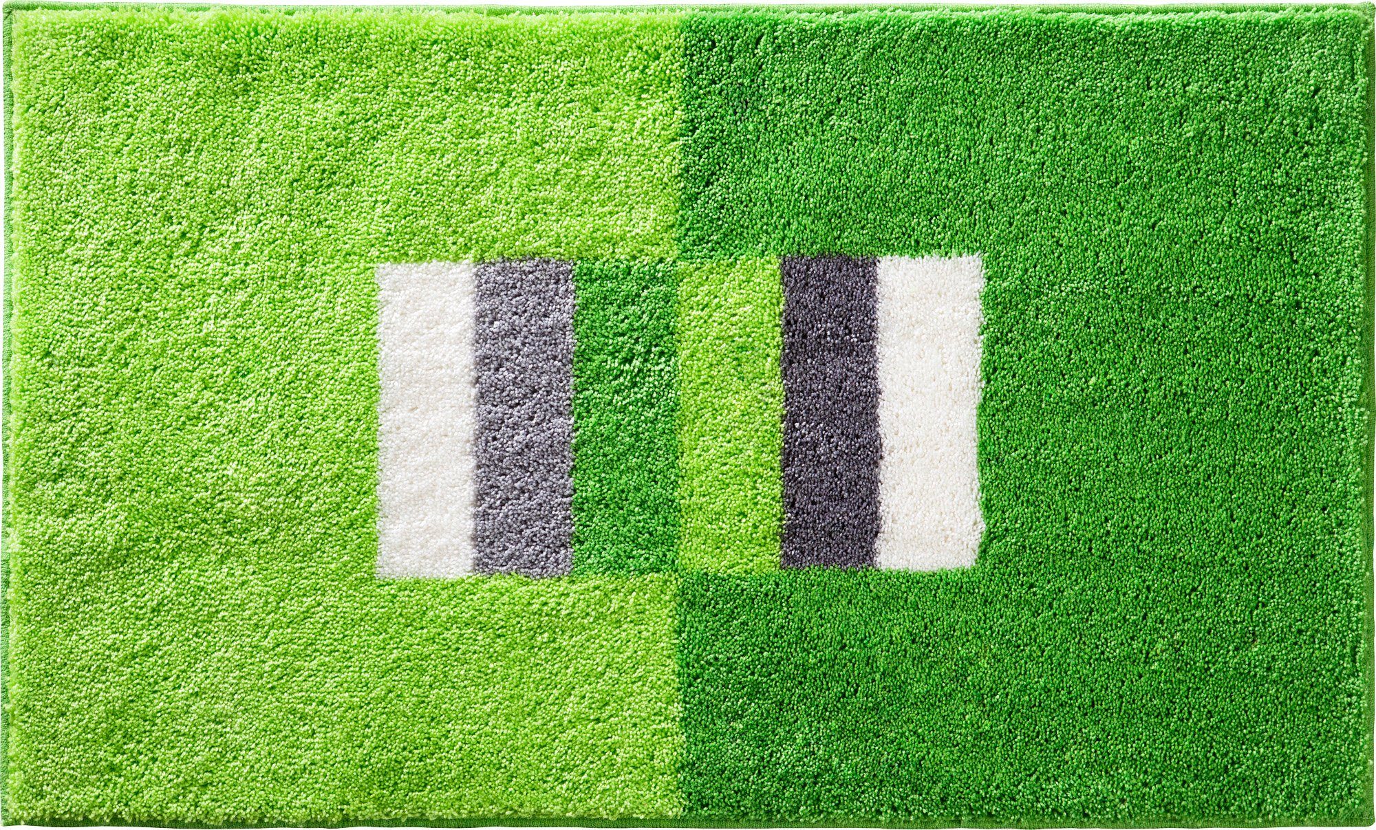 Erwin Müller Badematte Badematte "Korfu", Höhe 20 mm, eckig, Streifen/Grafik