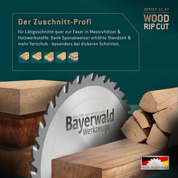 QUALITÄT AUS DEUTSCHLAND Bayerwald Werkzeuge Kreissägeblatt HM Kreissägeblatt - 500 x 4/2.8 x 35 Z44 WZ, 35 mm (Bohrung) WZ (Zahnform) positiv (Zahnstellung)