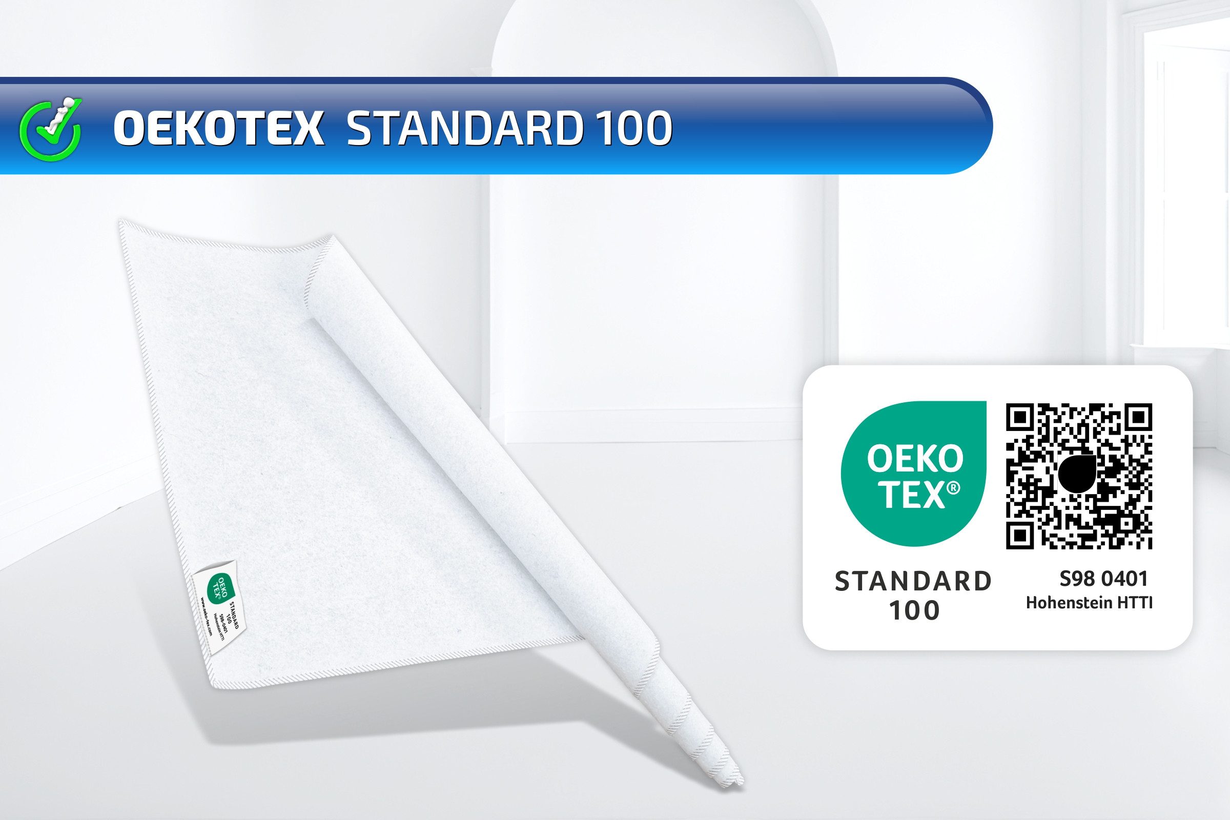 Matratzenschoner Matratzen Schoner, atmungsaktiv, Ökotex 100 Matratzen Perfekt, atmungsaktives Material, Ränder mit Einfaßband stabilisiert