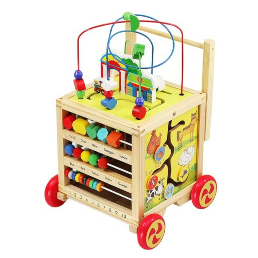 ISO TRADE Lernspielzeug Kinder Lernwürfel (Transportwagen, günstig online kaufen