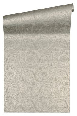 KUNSTLOFT Vliestapete Versace Metallics 1 0.7x10.05 m, leicht glänzend, lichtbeständige Design Tapete