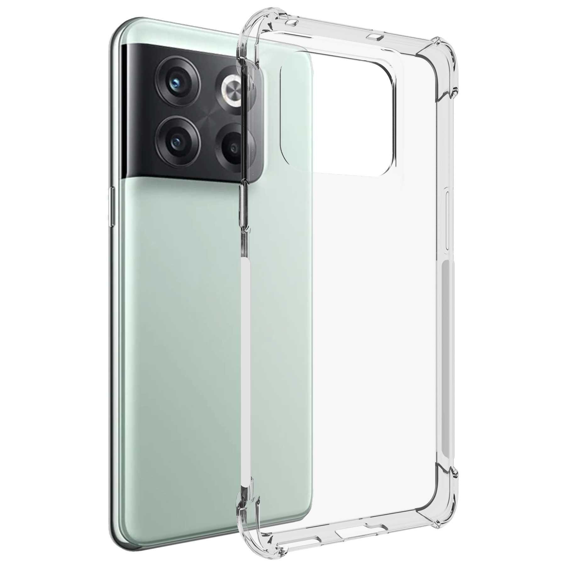 mtb more energy Smartphone-Hülle Clear Armor Case für OnePlus 10T 5G (6.7), Transparente TPU Schutzhülle Case Backcover mit Anti-Shock Verstärkung