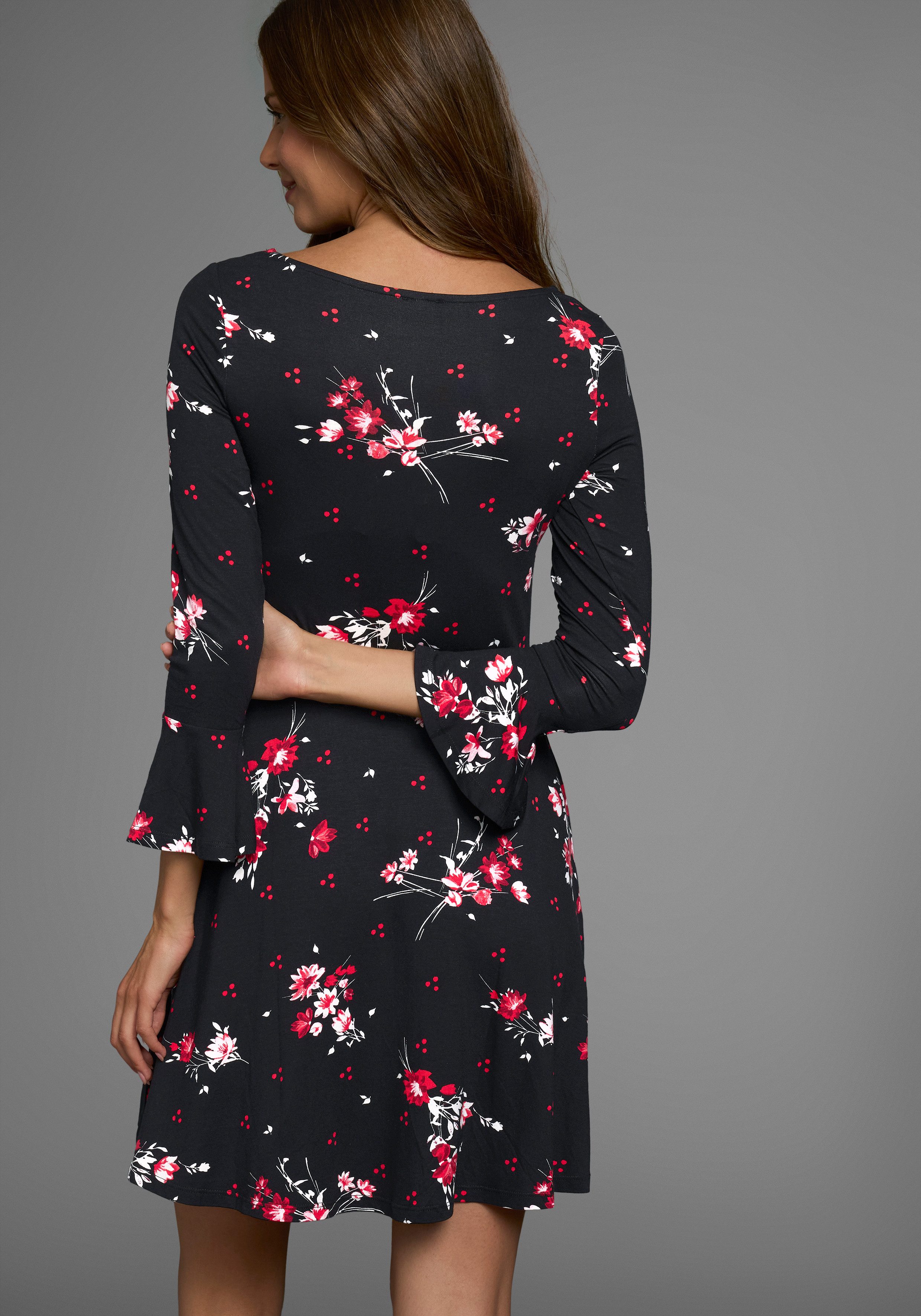 Laura Scott Jerseykleid festliche Anlässe, langes Kleid, elegant, aus Visko günstig online kaufen