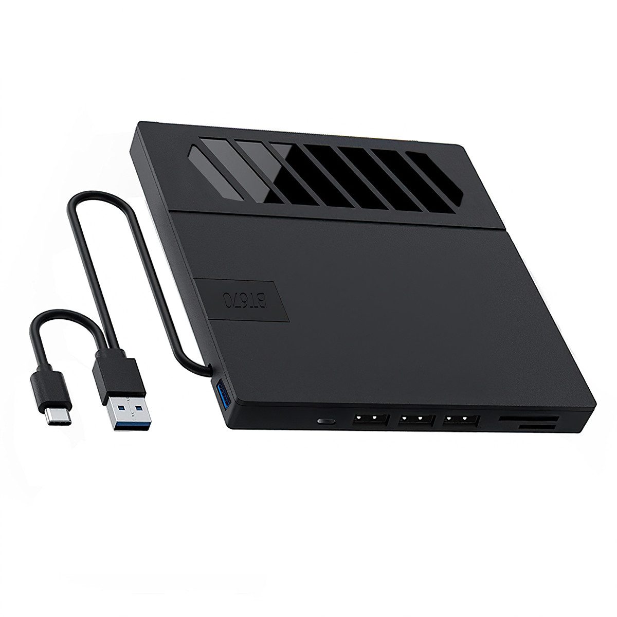 7-in-1 USB Ultra Slim Portable CD/DVD Player Writer für Laptops CD-Brenner