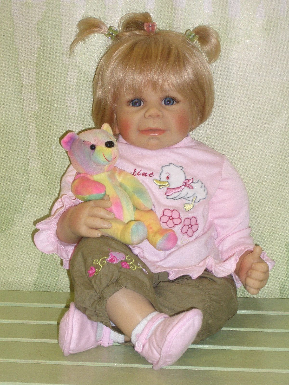 CMTPUPPENGALERIE Babypuppe Pauline von Monika Levenig (1-tlg)