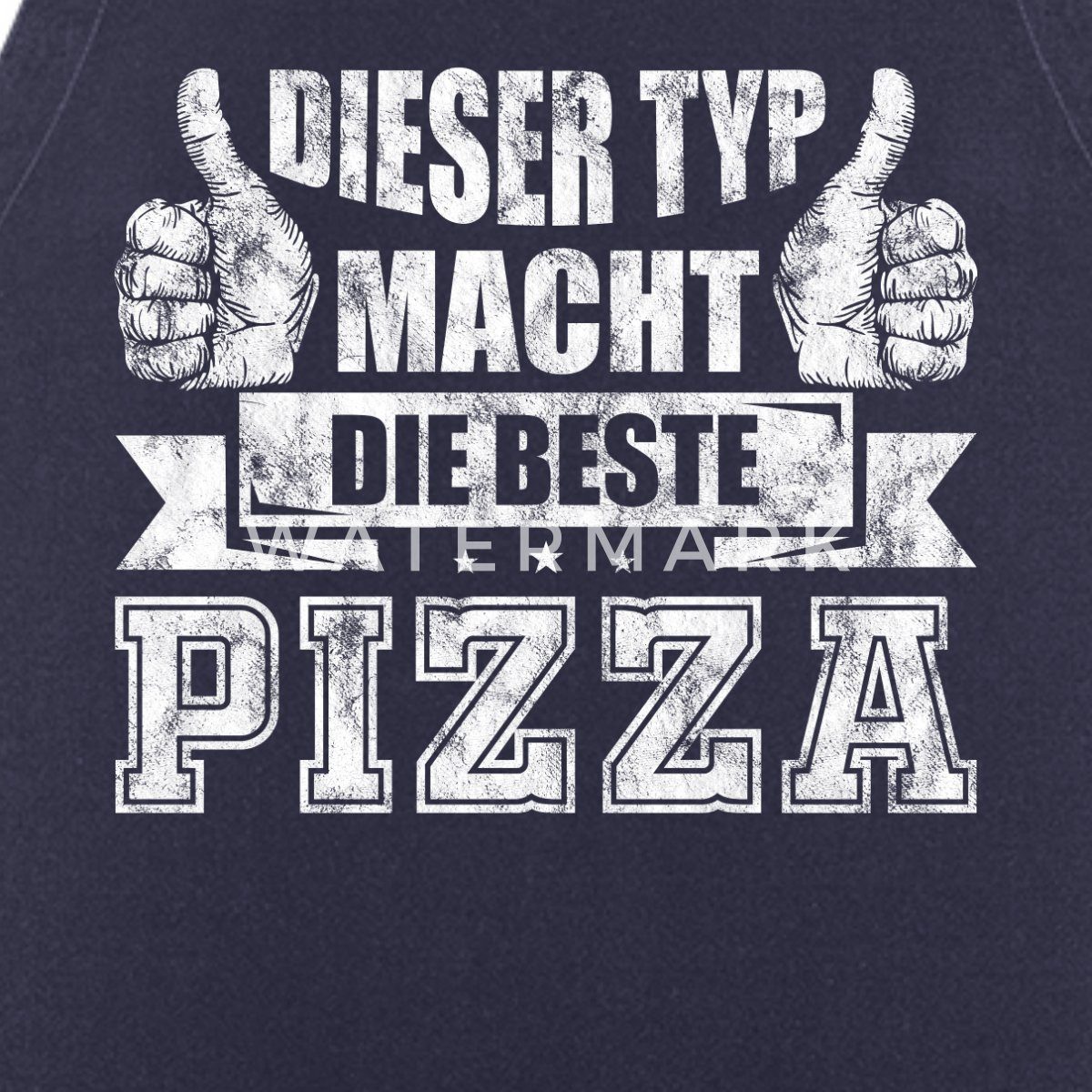 Spreadshirt Kochschürze Pizza Lustiger Spruch Pizzabäcker günstig online kaufen