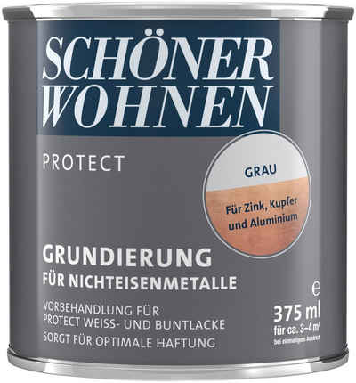 SCHÖNER WOHNEN-Kollektion Haftgrund »Protect«, 375 ml, grau, Grundierung für Nichteisenmetalle