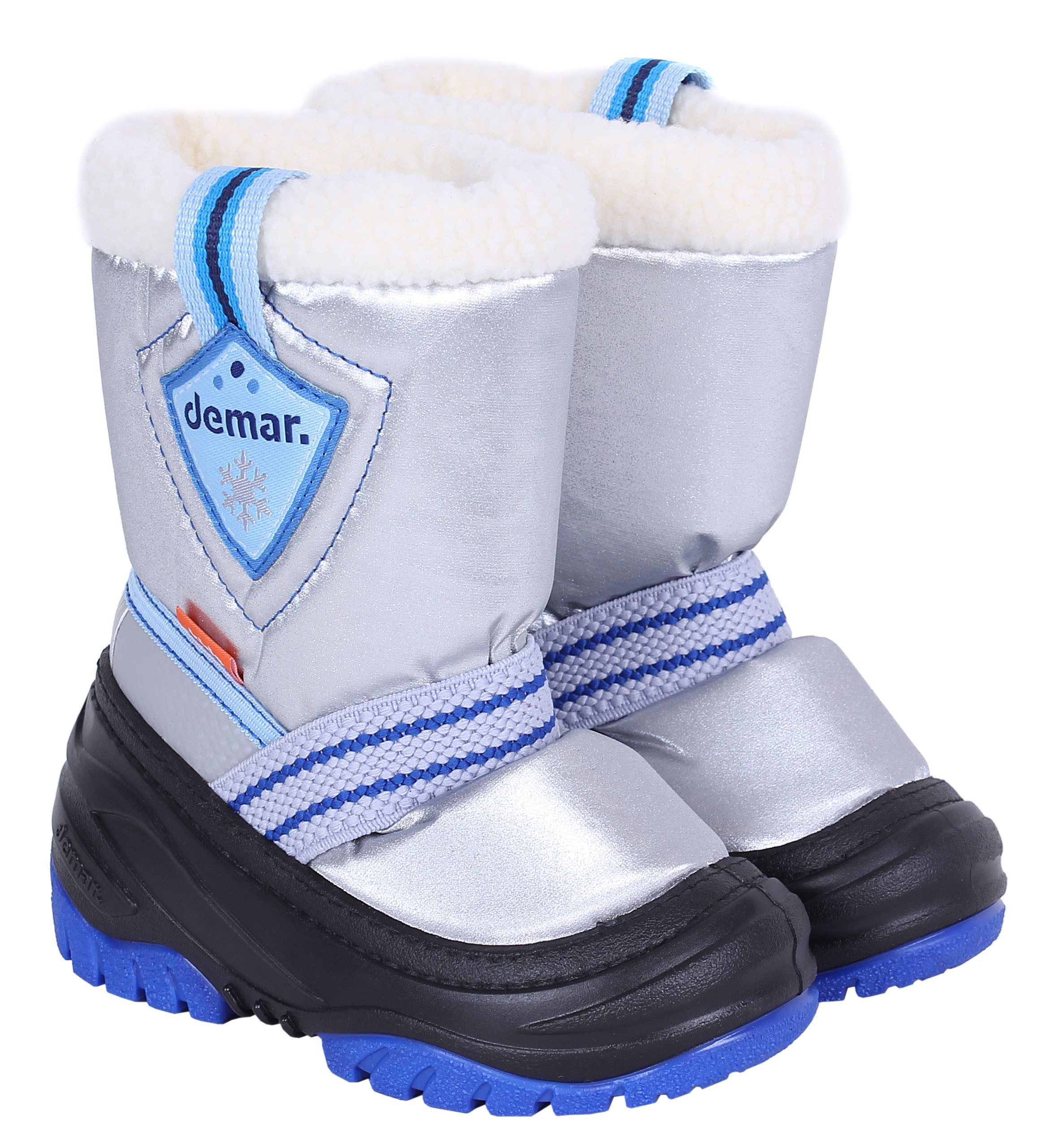 Demar Silberne isolierte Stiefel TOBY DEMAR 20-21 EU Babystiefel