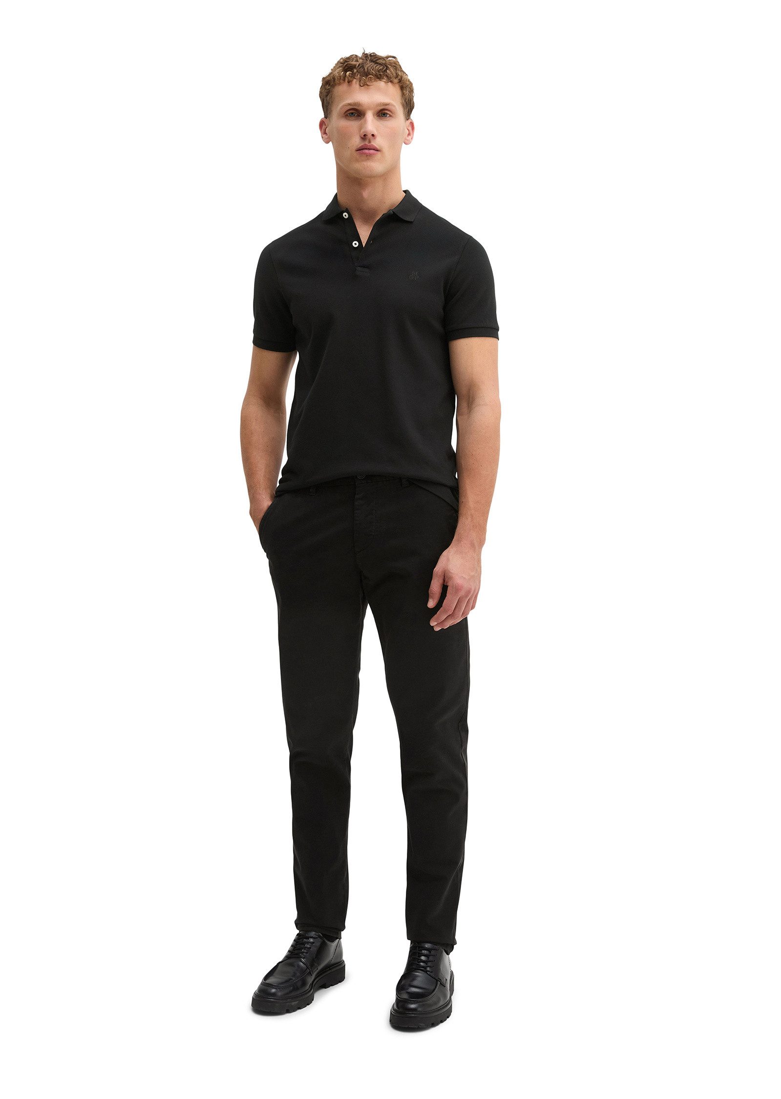 Marc O'Polo Poloshirt aus Organic Cotton-Stretch