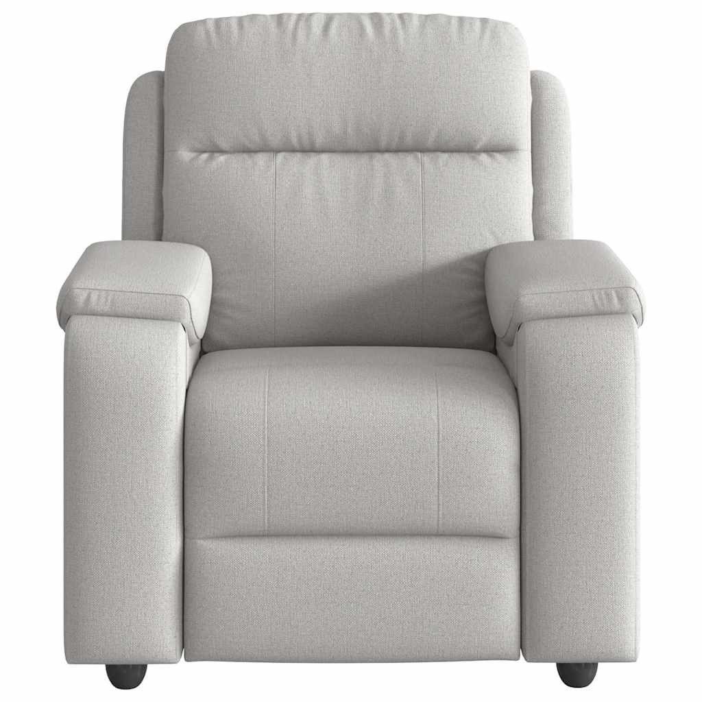vidaXL Sessel Massagesessel Wolkengrau Stoff (1-St) günstig online kaufen