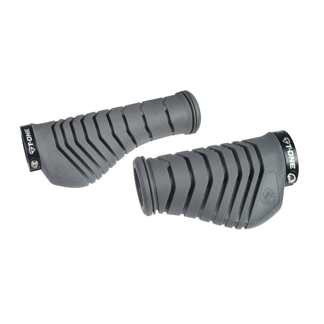 Fahrradlenkergriff Griffe "Aero", 1x Schraubensicherung, 130/90 mm