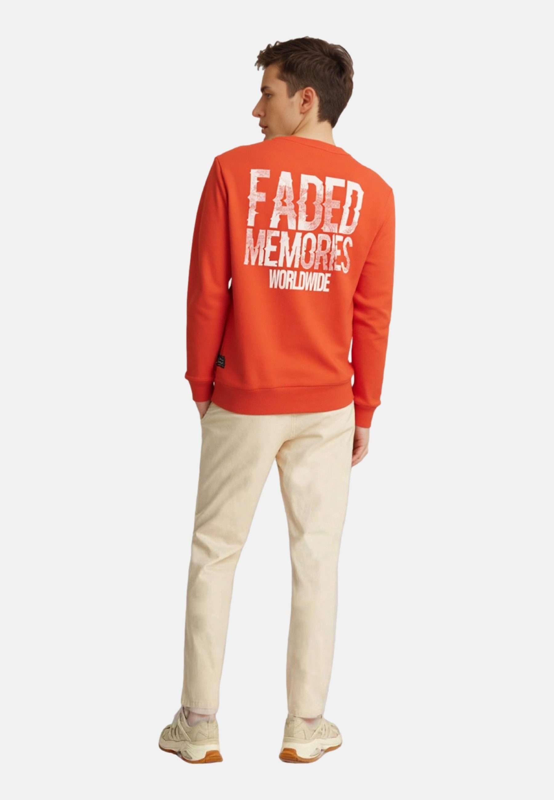 Key Largo Sweatshirt Sweatshirt Faded Memories Pullover ohne Kapuze (1-tlg)