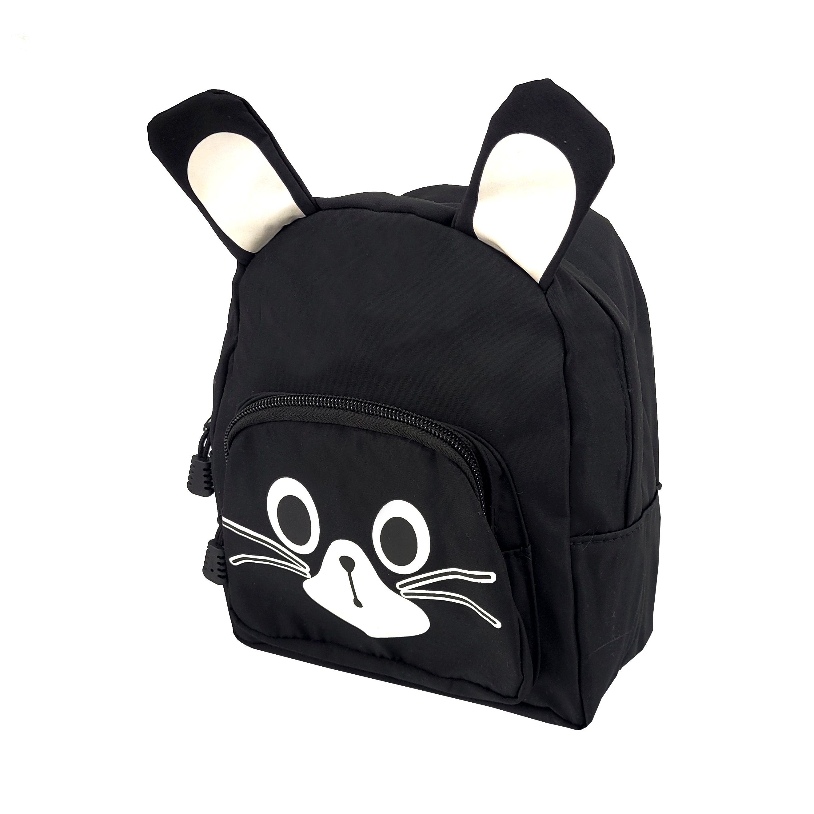 BambiniWelt by Rafael K. Kinderrucksack kleiner Kinderrucksack für Kindergarten, Kita, Hort, Krippe, Marienkäfer Hase Bär