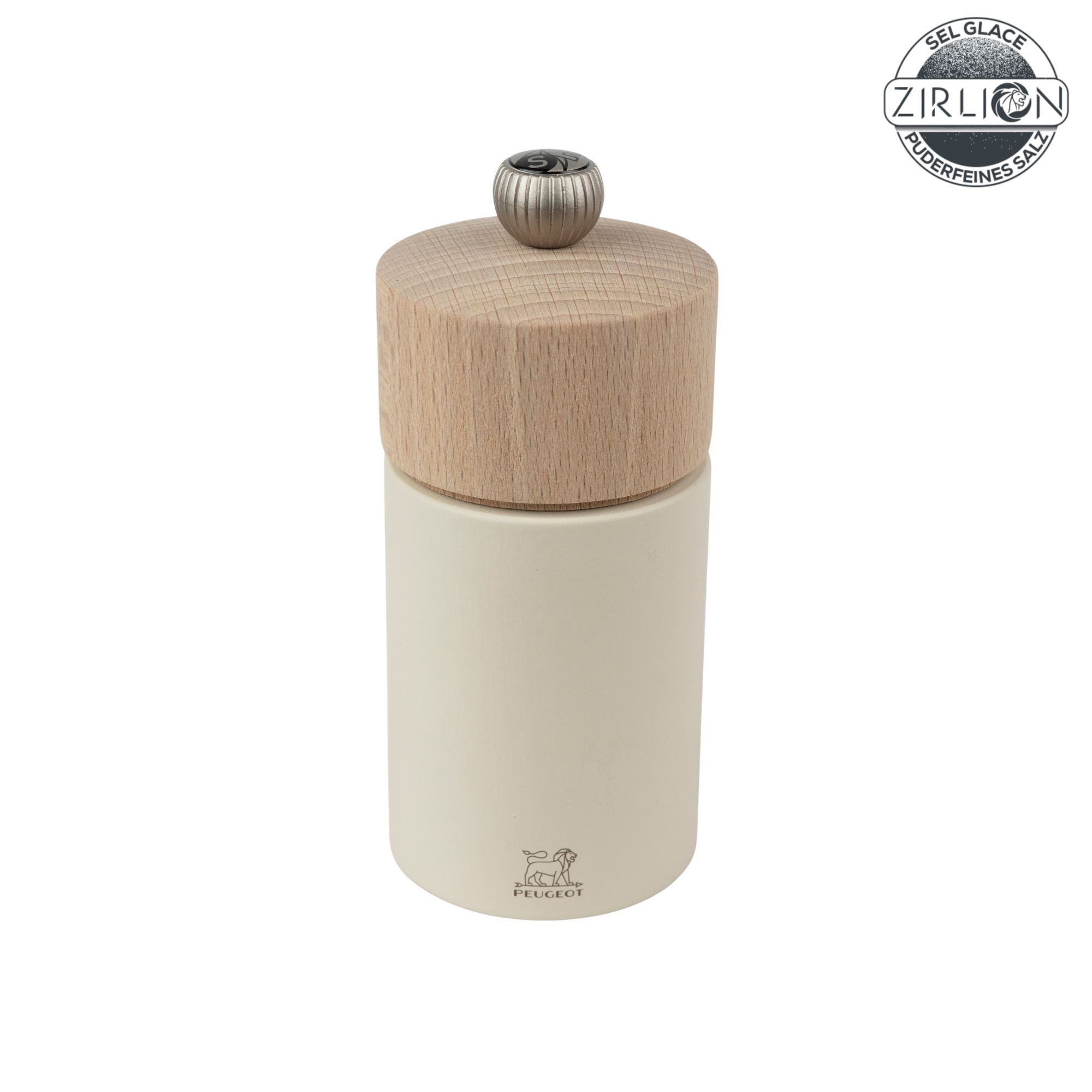 PEUGEOT Salzmühle BOREAL 12cm Zirkonia-Mahlwerk Buchenholz Federweiß Manuell