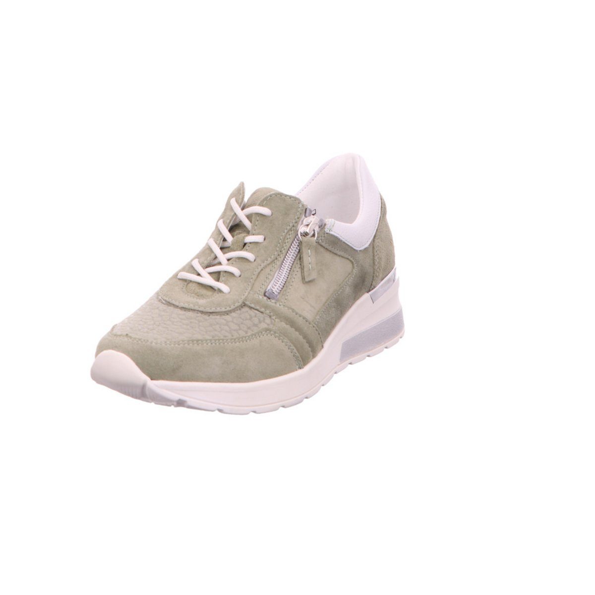 Freizeit Schnürer für Damen in minzeweiss Sneaker