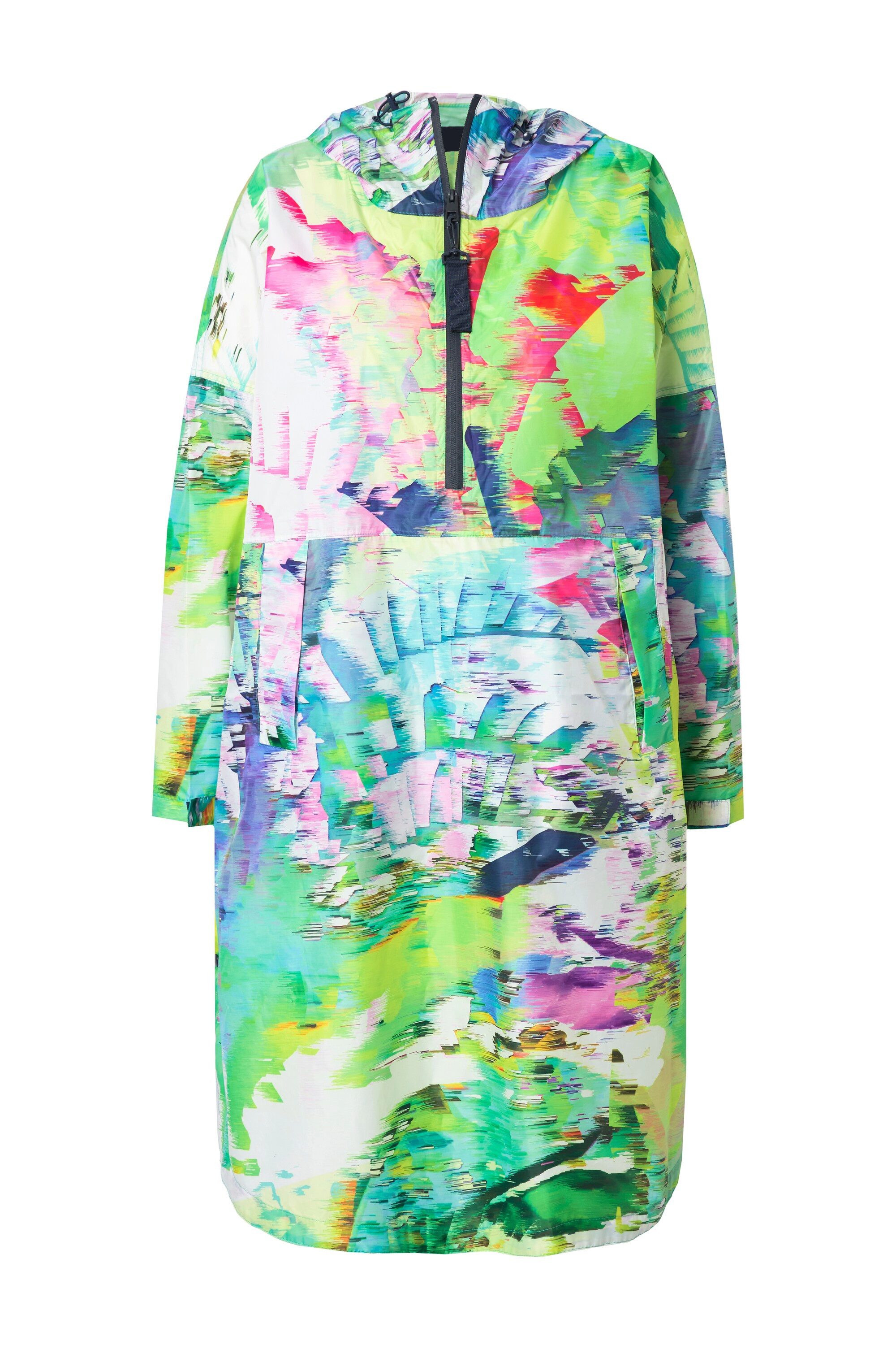 Laurasøn Funktionsjacke Funktions-Regencape Unisex Print Kapuze günstig online kaufen
