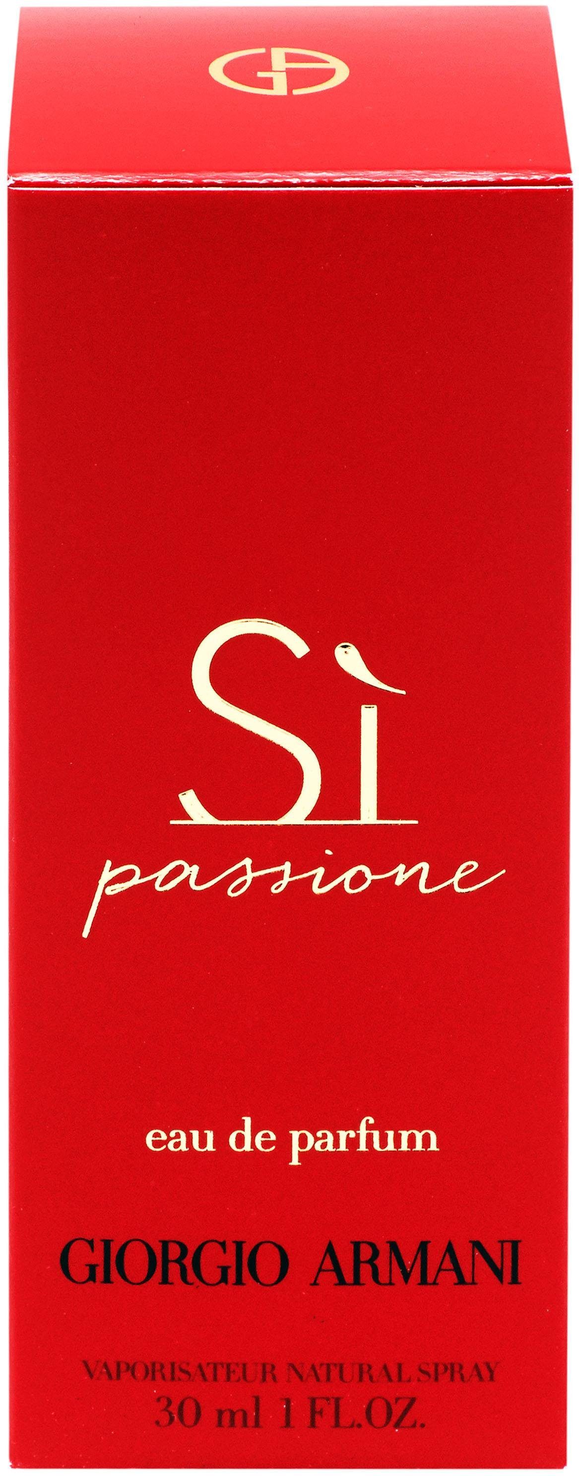 Giorgio Armani Eau de Parfum SÍ PASSIONE, EDP mit blumiger Herznote
